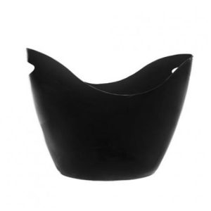 Balde de Gelo c/ Pegas Preto Grande 7L