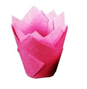 Tulipa de Papel Rosa (Pack 100)