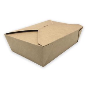 Emb. Alimentar Kraft 1250ML 152x120x63 mm (50 Un)
