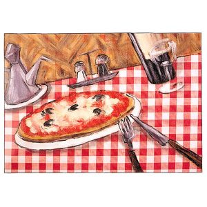 Toalhetes de Mesa 31×43 Pizza c/500 Und