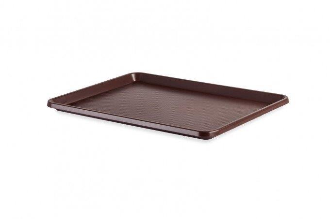Tabuleiro Self-Service ABS 30×41 Castanho (REF:891)