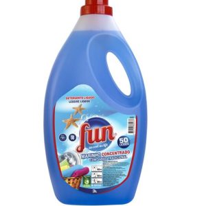 Detergente de Roupa Fun Marinho 50D – 3L (4 und)