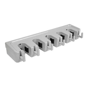 Rack Cabide p/ Vassoura 42×12,5×6,7cm ABS